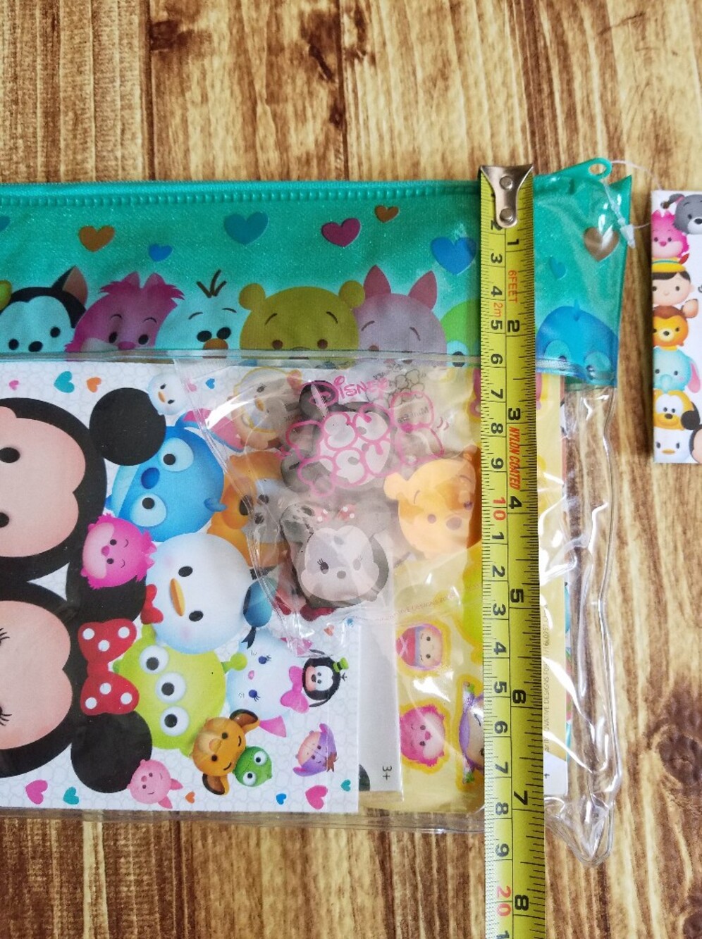 Disney Tsum Tsum Kids Stationery Set Memo Sticky Notes Sticker Erasers Stickers - Picture 11 of 11